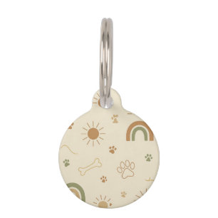 Earthy Paws – Abstract Pet Vibes Tag