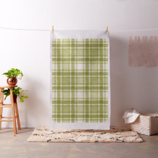Earthy Plaid | Sage & Cream Fabric