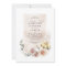 Earthy Shade Floral Pumpkins Boho Rehearsal Dinner