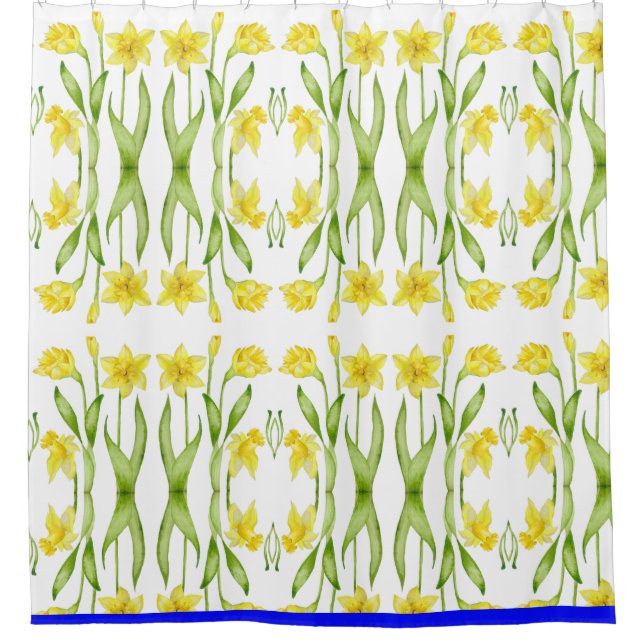 Earthy Spring on a Shower Curtain (D) (Front)