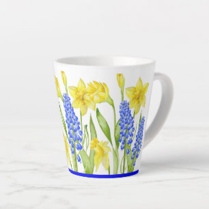 Earthy Spring on a Small Latte Mug (M,D)