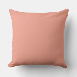 Earthy Terracotta Reddish Brown Summer Garden Outdoor Pillow