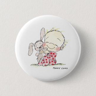 EAS-007 Bunny Love! 2 Inch Round Button