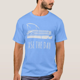 Ease The Day Pontoon Boat T-Shirt