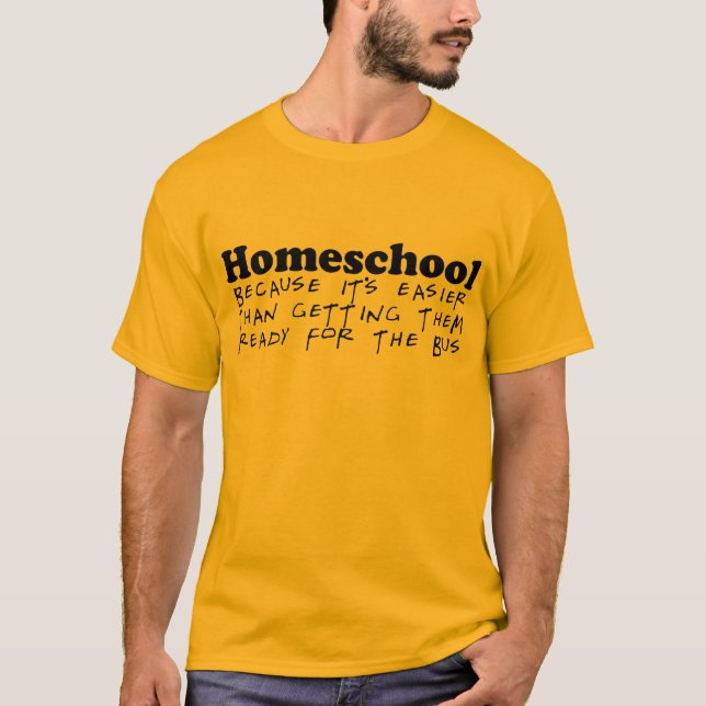 Easier Than the Bus T-Shirt (Front)