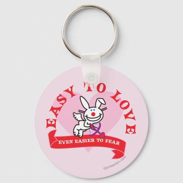Easier To Fear Keychain (Front)