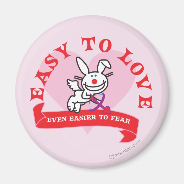 Easier To Fear Magnet (Front)