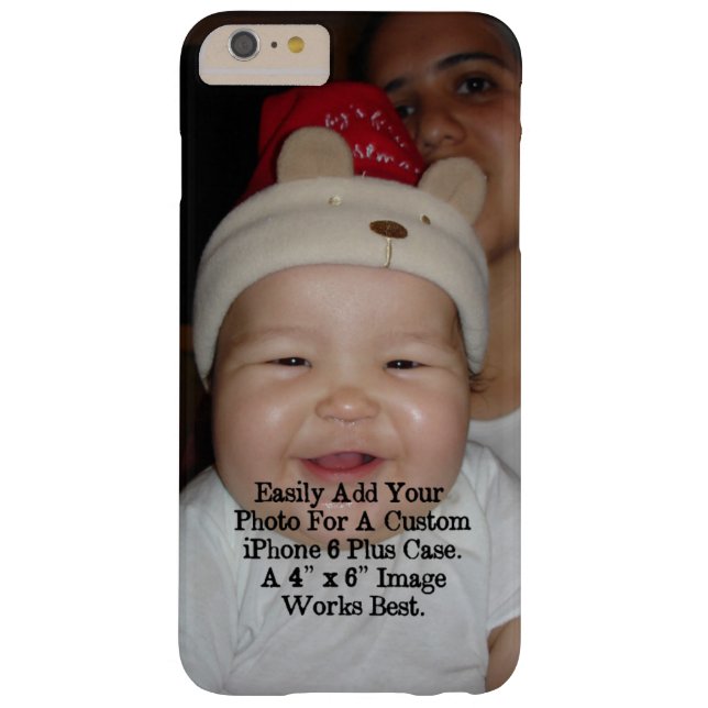 Easily Add Your Photo For a Personalized Custom Case-Mate iPhone Case (Back)