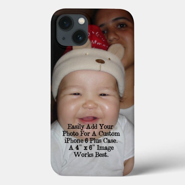 Easily Add Your Photo For a Personalized Custom Case-Mate iPhone Case (Back)