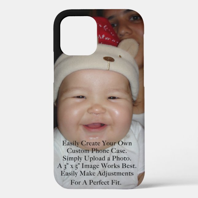 Easily Add Your Photo For a Personalized Custom Case-Mate iPhone Case (Back)
