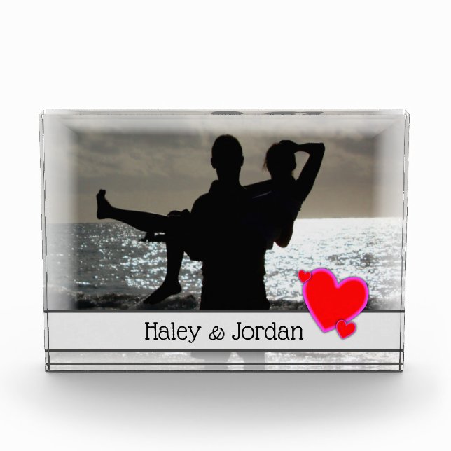 Easily Create Your Own Add Photo Art Logo Custom Block (Front)