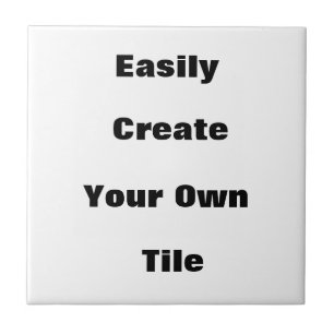 Easily Create Your Own Custom Large Ceramic Tile 