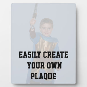 Easily Create Your Own Plaque - Vertical - DIY