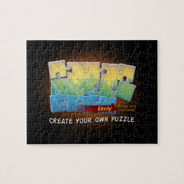 Easily Create Your Own Puzzle with Your Image (Horizontal)