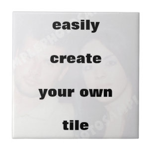 Easily create your own tile Remove the big text!