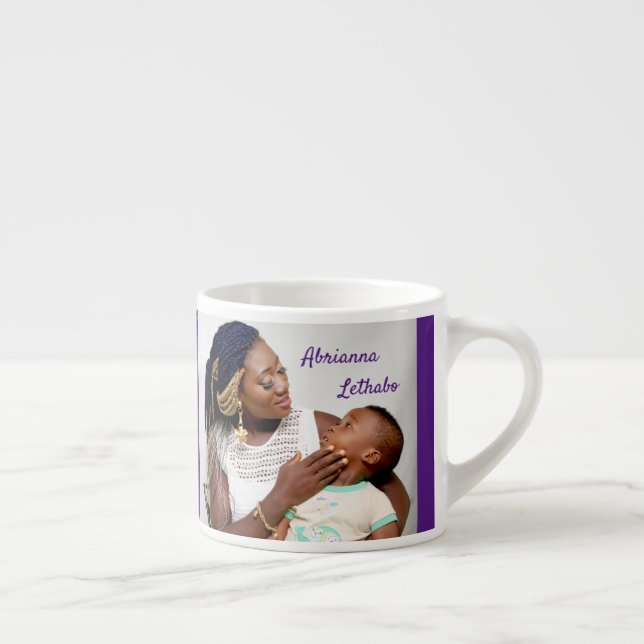 Easily Create Your Personalized Custom Photo Espre Espresso Cup (Right)