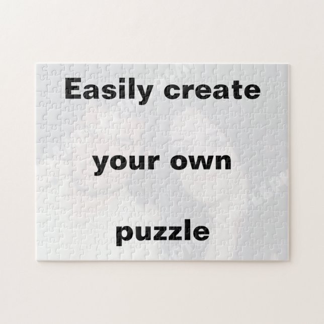 Easily create your puzzle. Remove the big text! Jigsaw Puzzle (Horizontal)