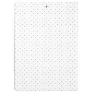 Easily Customize Colour from Grey Mini Polka Dots Clipboard