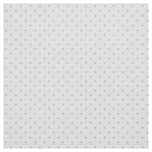 Easily Customize Colour from Grey Mini Polka Dots Fabric (Swatch)