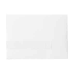Easily Customize Colour from Grey Mini Polka Dots Wraparound Address Label