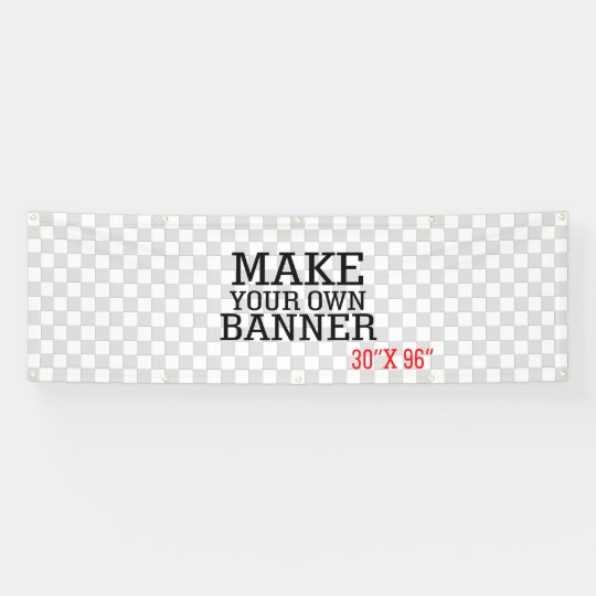 Easily Design Create Your Own For One Step Display Banner Zazzle Ca
