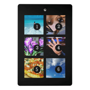 Easily Design Your Own photo collage with 6 images Mini Clipboard