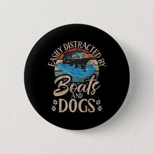 Easily Distracted 2 Inch Round Button