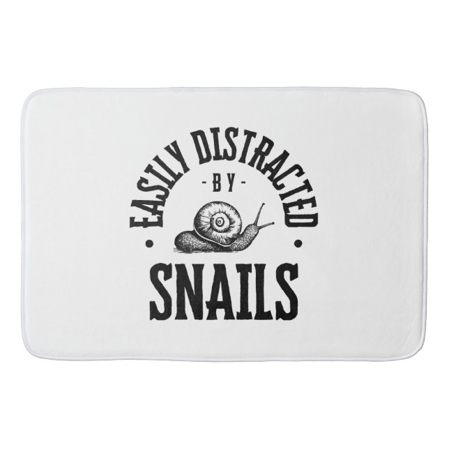 EASILY DISTRACTED BATH MAT (Front)