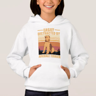 Easily Distracted By airedale terrier Dog Lover