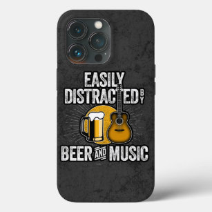 Easily Distracted by Beer and Music Case-Mate iPho iPhone 13 Pro Case