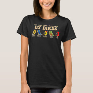 Easily Distracted By Birds Cute Bird 3 T-Shirt