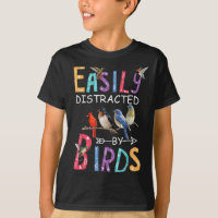Easily Distracted By Birds Funny Bird