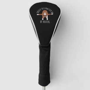 Easily Distracted By Boxers Golf Head Cover