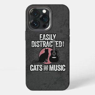 Easily Distracted by Cats and Wine Case-Mate iPhon iPhone 13 Pro Case