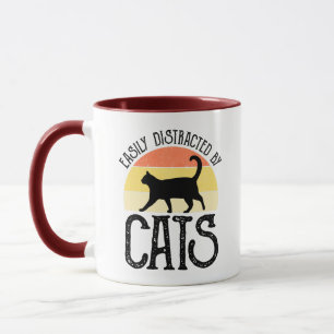 Easily Distracted By Cats Mug
