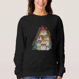 Easily Distracted By Cheek Pouches Quote For A Ham Sweatshirt