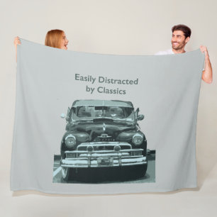 Easily Distracted by Classics Fleece Blanket