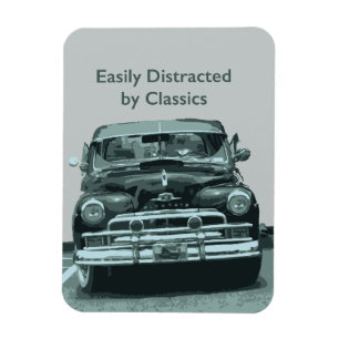 Easily Distracted by Classics Magnet
