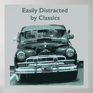 Easily Distracted by Classics Poster