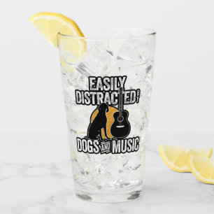 Easily Distracted by Dogs and Music Glass