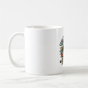 Easily Distracted by Dogs Vintage Silhouette Desig Coffee Mug