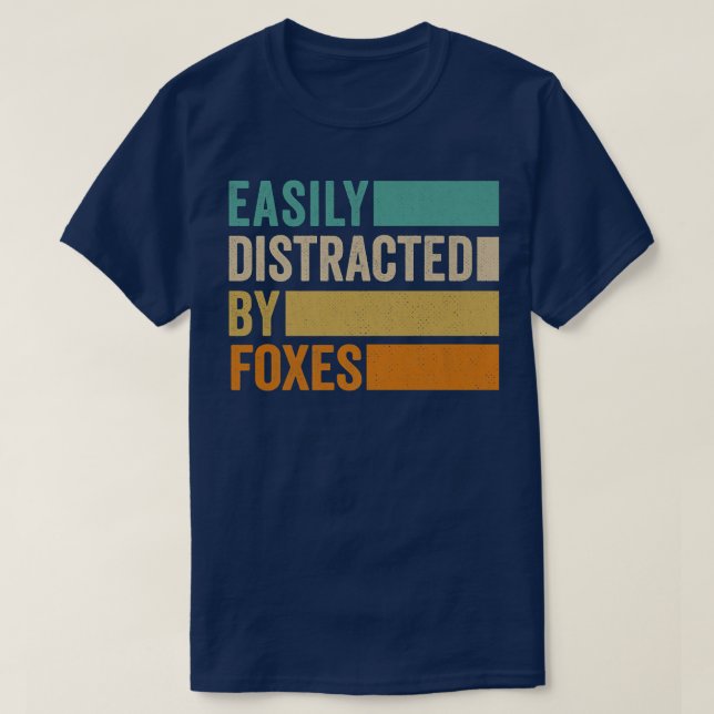 Easily Distracted By Foes Premium182  T-Shirt (Design Front)