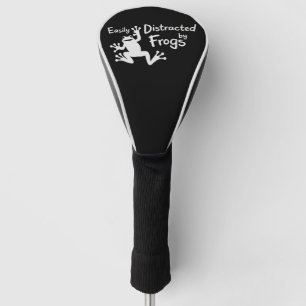 Easily Distracted By Frogs Animal Frogs Mom Animal Golf Head Cover
