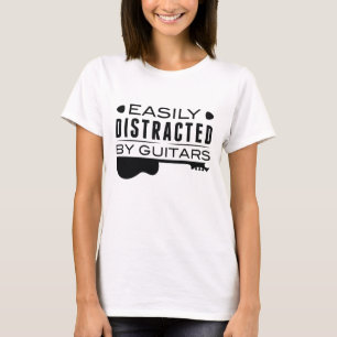 Easily Distracted By Guitars T-Shirt