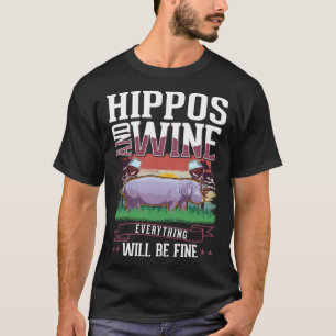 Easily distracted by Hippos T-Shirt