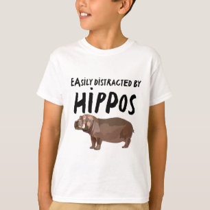 Easily Distracted By Hippos T-Shirt