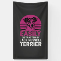 Easily Distracted By Jack Russell Terrier