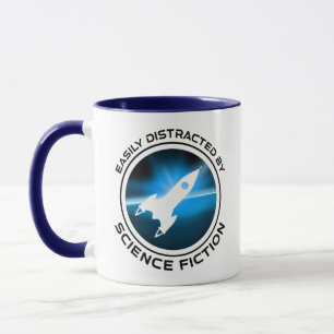 Easily Distracted By Science Fiction Mug