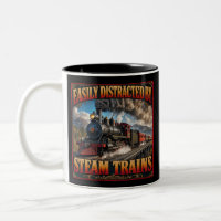 Easily Distracted By Steam Trains
