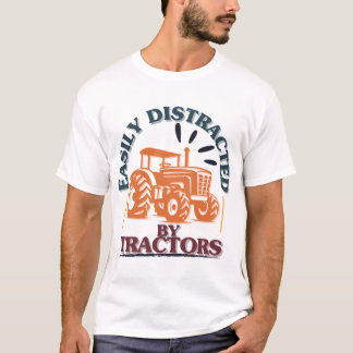 Easily Distracted By Tractors T-Shirt